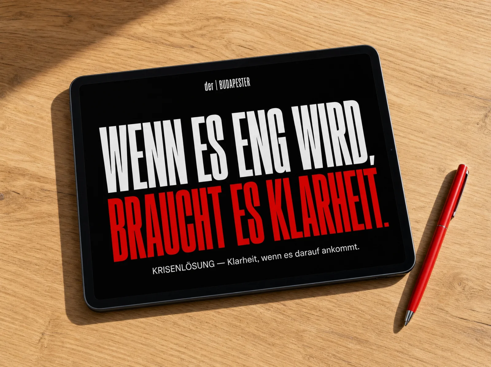 Unternehmenskrise strukturiert und diskret lösen