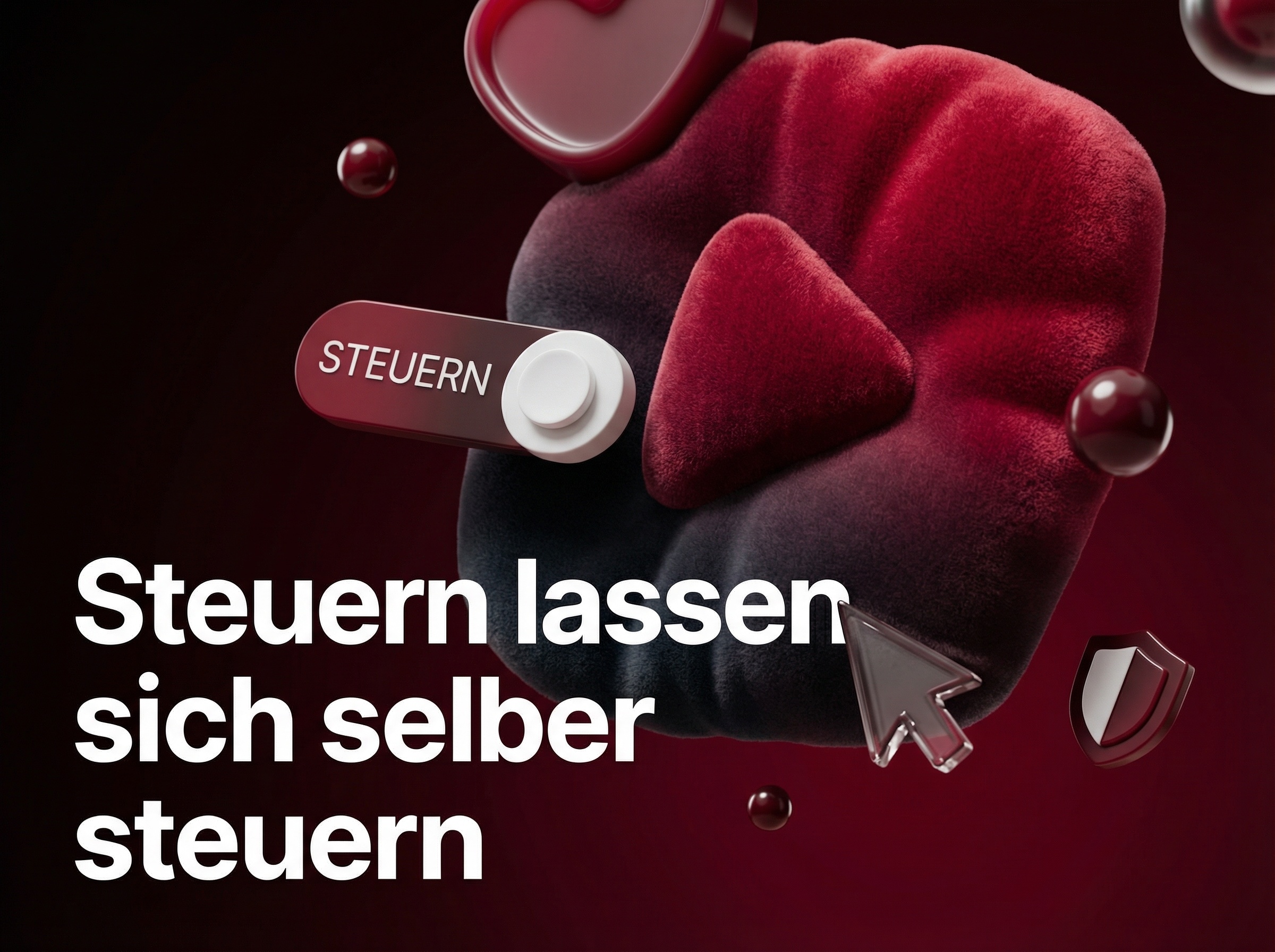 Steuern lassen sich steuern mit dem Budapester - Bequem und leise