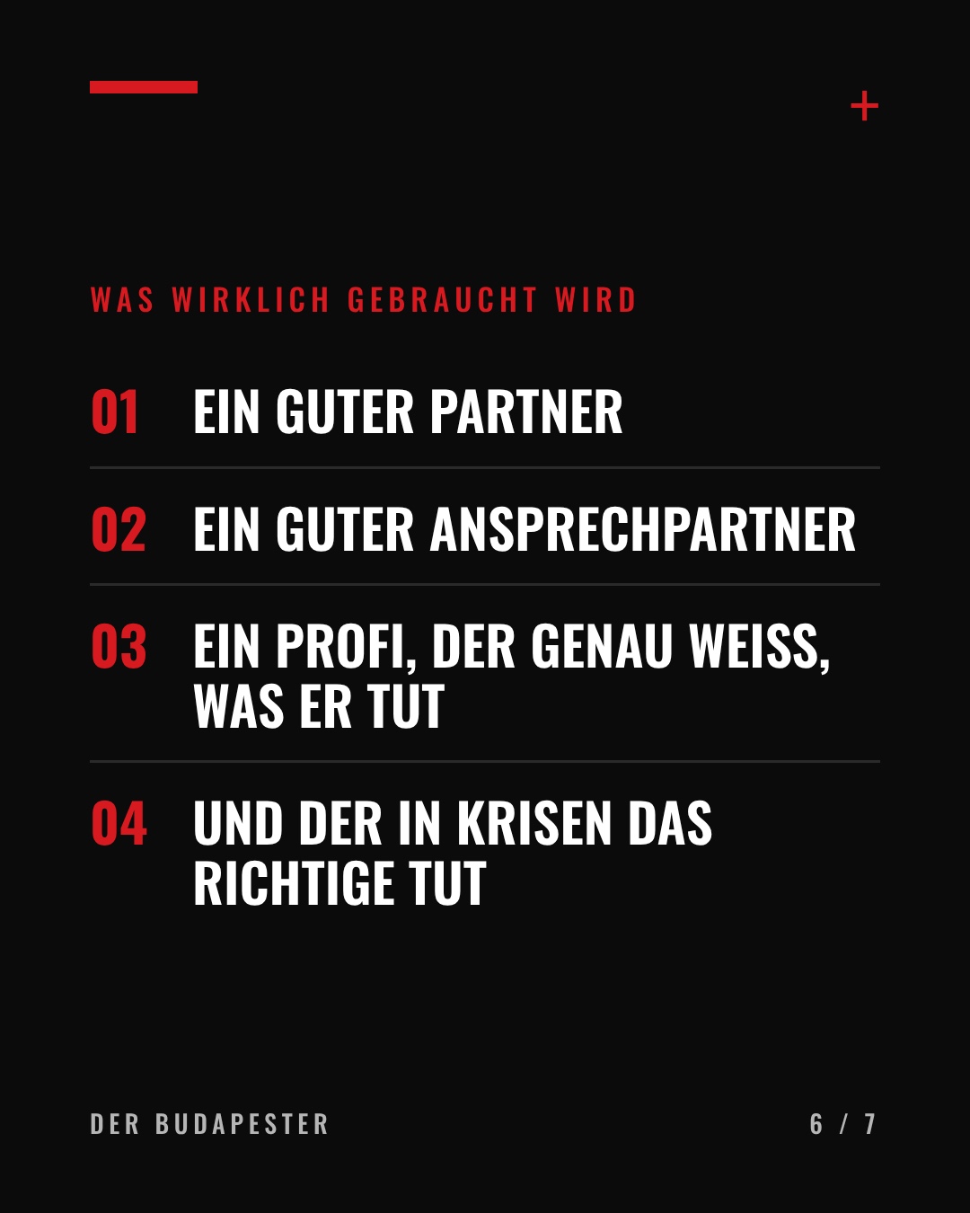 DER BUDAPESTER Slideshow
